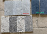 Comparaison de pierres naturelles grises